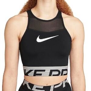 Nike Black Sports Bra with Racerback and Moisture-Wicking Fabric
